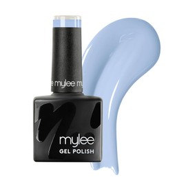 Mylee Gel Nail Polish 8ml [And Breathe] - UV/LED Manicure Pedicure Long Lasting for Professional Salon and Home Use [Blue Range] - Vegan and Cruelty Free