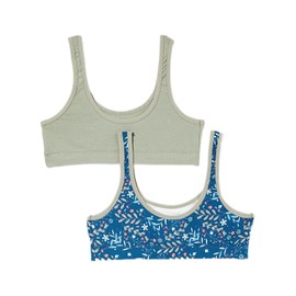 Girl by Athena Women's Girl Mode LQ94 Bra, KAKI/Herbal, 6 Years