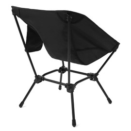 QWORK Folding Camping Chair - Lightweight & Compact, 330 lbs Capacity, Heavy Iron Frame Backpacking Chair, Cozy Oxford Fabric, Multi-Functional for Camping, Fishing, Beach, Travel, Picnic