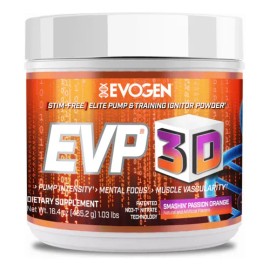 Pre Entreno Evogen EVP 3D Polvo Smashing Passion Orange 40 Porciones                                                                                  