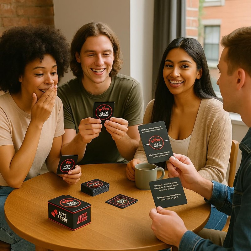 Kocak Gold Let’s Argue Card Game - Lets Debate Discussion