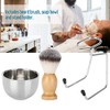 Set de Afeitado con Jabonera + Brocha de Afeitar +