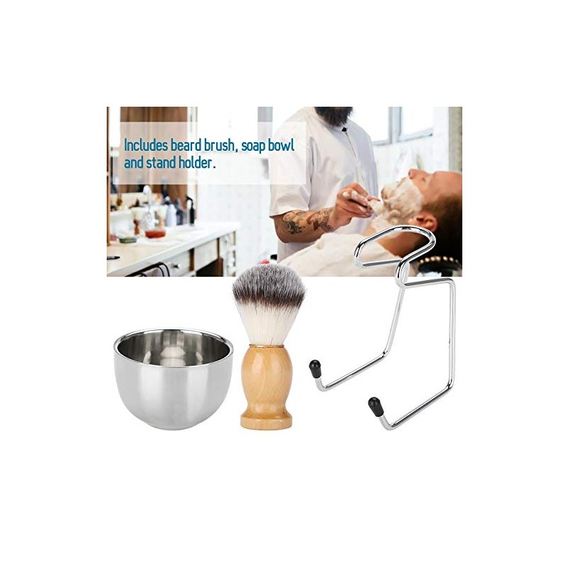 Set de Afeitado con Jabonera + Brocha de Afeitar +