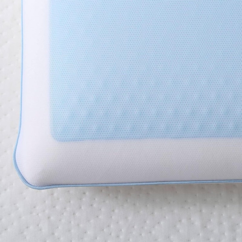 Cool Gel Cooling Pillow for Sleeping, Standard Size Cooling Memory