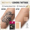 Invisible Tattoo Cover Up Tape – 6 Pcs Skin Tone