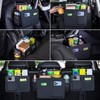 Zukida Car Seat Back Pocket, Multi-functional Hanging Car Storage Box,