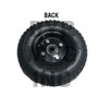 2 Pack - 8" Black Rim Pneumatic Tire/Wheel for Training