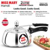 Hawkins 2 Litre Miss Mary Handi Pressure Cooker, Small Inner