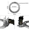 CBTONE 12 Inch Aluminum Lazy Susan Bearing Turntable Bearings 300mm