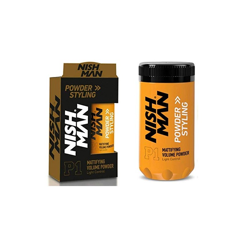 Nishman 2 Pack Mattifying Volume Wax Powder