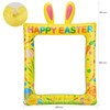 HOWAF Easter Decorations, 24pcs Easter Photo Booth Props and Happy