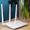 Tenda F3 N300 Router Inalámbrico WiFi, 3 Antenas de 5