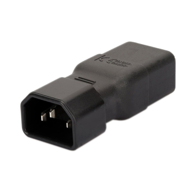 Strhowill IEC320 Male C14 to Female C19 AC Adapter, 15A/250V,