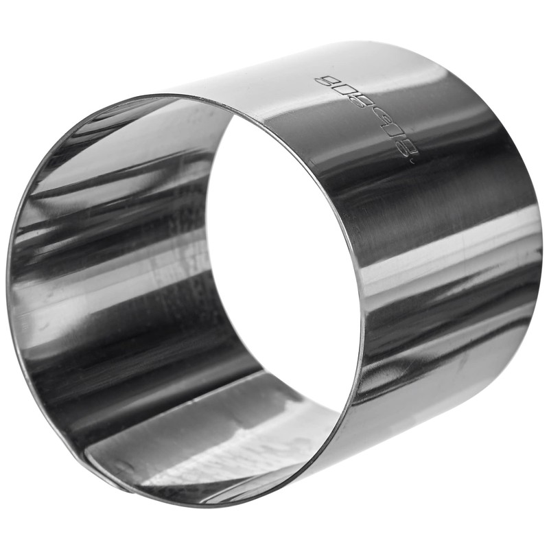 Ibili Pastry Ring of Stainless Steel, Round shape, Silver, 5
