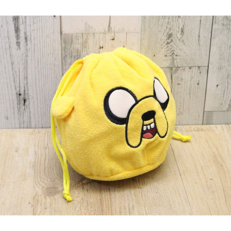 シナダ アドベンチャータイム ジェイク 巾着 18×10×18cm adventure time JAKE SAT-130271