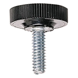 1'' Round Knob, bolt, 1/4 20 tpi