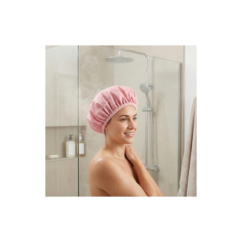 VALICLUD Gorro TéRmico Doble Capa Para Tratamiento Capilar Profundo Reutilizable