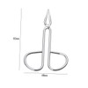 VICASKY 1set Stainless Steel Eyebrow Tweezers Tools for Makeup and
