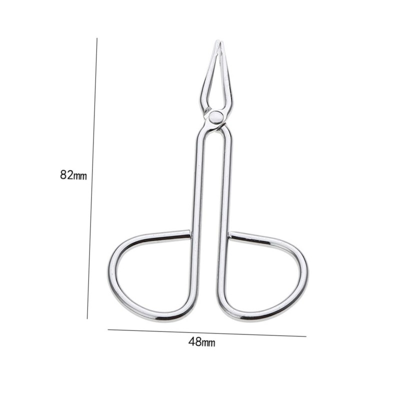 VICASKY 1set Stainless Steel Eyebrow Tweezers Tools for Makeup and