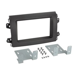 ACV Mounting Frame Set for Double DIN Car Radio in Fiat Ducato (Series 8, from 2021) - Premium Quality