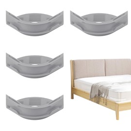 4 Pack Lock Sheet Holders, Open Corner Bed Sheet Holder No More Loose Sheets, Easy Installation, Keep Sheets Firm & Tight, Heavy Duty Bed Sheet Holder Corner Fitted Sheet Straps for All Mattress Size