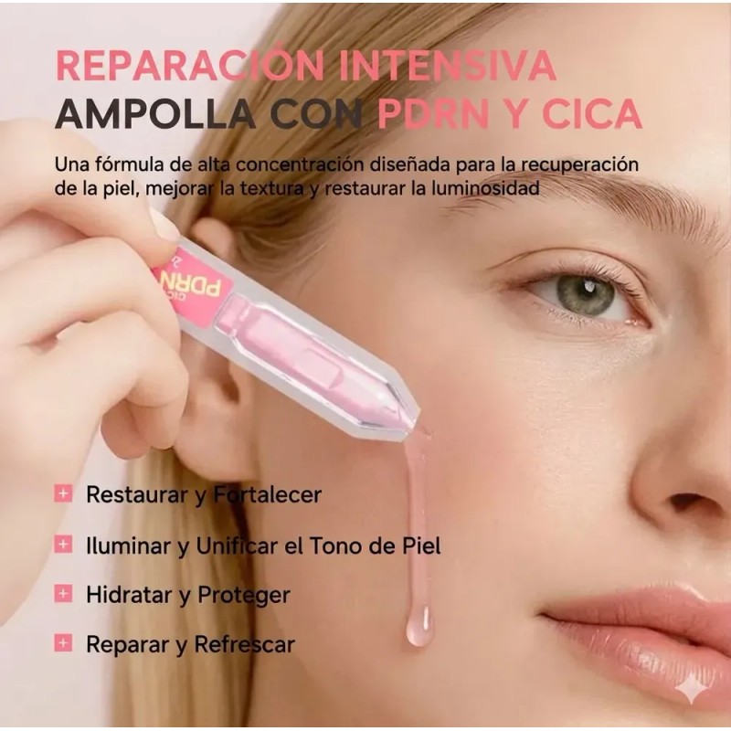 Serum Facial Pdrn De Salmón Pink Rostro