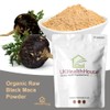 UKHealthHouse Black Maca Root Powder 100% Pure Peruvian Ginseng Maca