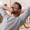 3 Pack Sleep Mask, Leopard Eye Masks Shade Cover for