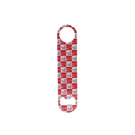 TableCraft's Coca-Cola Flat Metal Bottle Opener, Graphic, Red