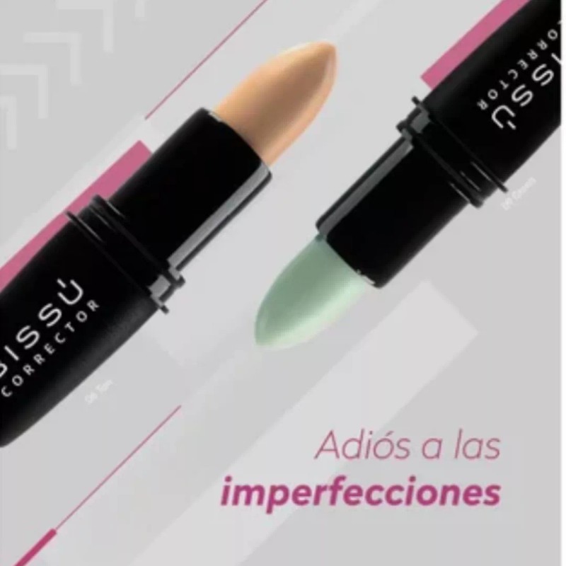 Bissú Corrector Maquillaje Bissu Quita Imperfecciones 8 Piezas