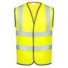 MSKarwan Unisex High Visibility Vest Sleeveless Waistcoat with Reflective Tape