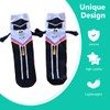 LQIOACU 1 Pair Graduation Socks, Hand in Hand Socks, Funny
