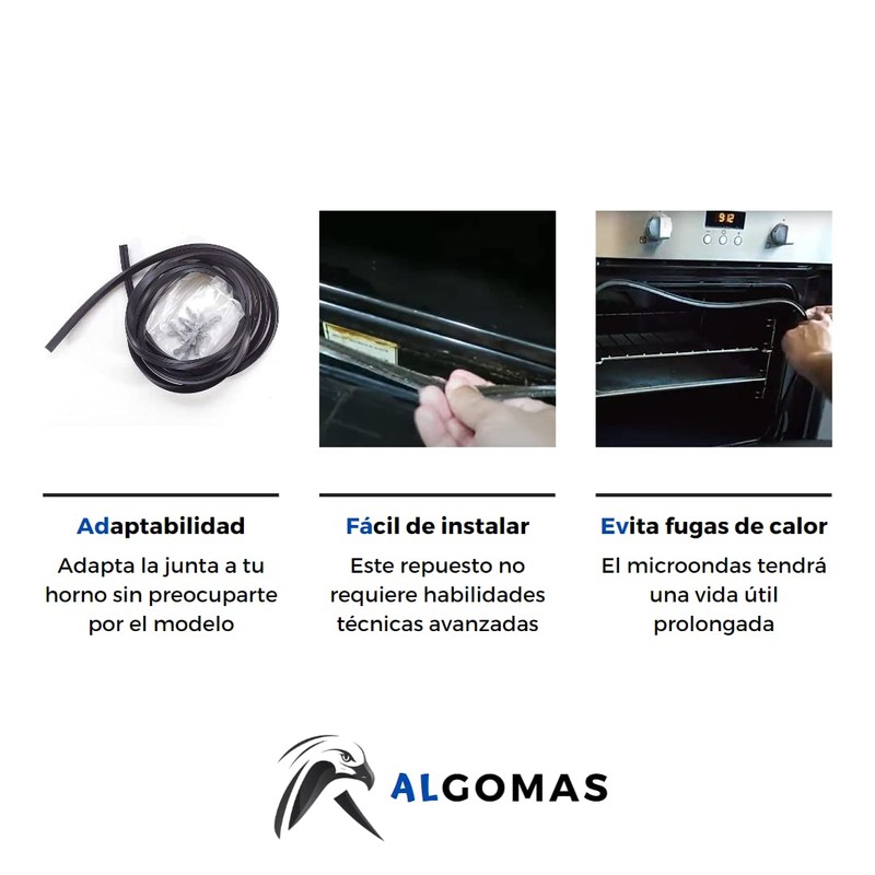 ALGOMAS® Universal Oven Seal Kit 6 Metal Couplings 2m Includes