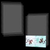 Lyaciomn 50PCS Acetate Sheets Clear Acetate Sheets Plastic Heat, 4.3x6.3inchBlank