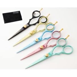 Sanguine Haarschere, 14 cm, mit Etui