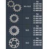 Bicycle Sprocket Replacement Sprocket 12-Speed Compatible with Deore SLX XT