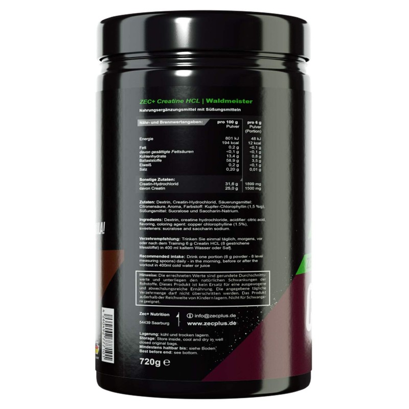 Zec+ Creatine HCL 1