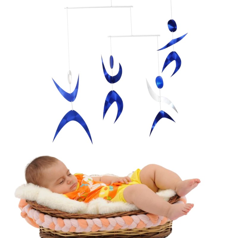 Set of 4X Montessori Mobile, Gobbi Mobile, Munari Mobile, Dancer