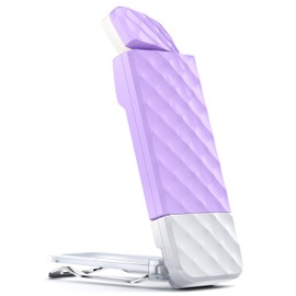 OPAUL USB Rechargeable Book Light, Clip-on LED Bookmark Reading Light in Bed, 3 Amber Colors & 5 Brightness, Long Lasting, Perfect Gifts Stocking Stuffers for Book Lovers, Adults, Kids