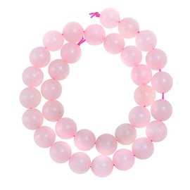 Natural Stone Beads 10mm Rose Quartz Matte Gemstone Beads Round Loose Beads Crystal Energy Stone Healing Power for Jewelry Making DIY,1 Strand 15"