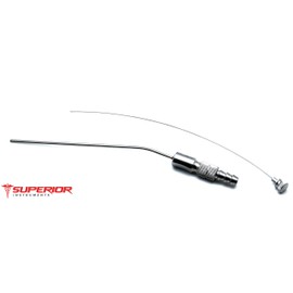 Dental Frazier Suction Tube Surgical Aspirator Bone Cleaning Stainless Steel 3 Pieces Instruments