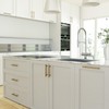 goldenwarm 1 Piece Gold Cabinet Drawer Pulls Kitchen Hardware LS201GD76