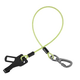 Miao Chuai Dog Seat Belt 3-in-1 Dog seat Belt Harness for car,Chew Proof Dog Leash for Car Use,Dog Seatbelt,Steel Rope Dog car seat Belts with Clip Hook Latch & Buckle (Green, 24 inch/60 CM)