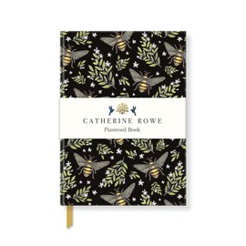Catherine Rowe - Bee Pattern Password Book