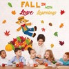 Fall Bulletin Board Decorations Set Autumn Scarecrow Maple Leaves Pumpkin