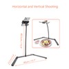 AFAXINRIE Adjustable Phone Tripod, Overhead Phone Mount, Tabletop Tripod for