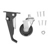 Stem Casters 65mm/2.6in 360° Rotation Low Noise Furniture Movable Mounting