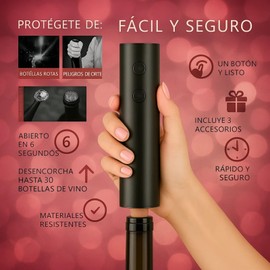 Electric Corkscrew, Electric Wine Opener, Original Gifts for Men, Father's Day, Valentine's Day, Birthday, Corkscrew, Wine, Electric Wine Opener