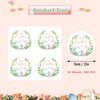 Lucleag 2 Inch Happy Easter Stickers for Kids, Round Easter