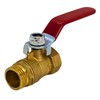 Lumonic Round Ball Valve with Lever Handle I 1/2 Inch